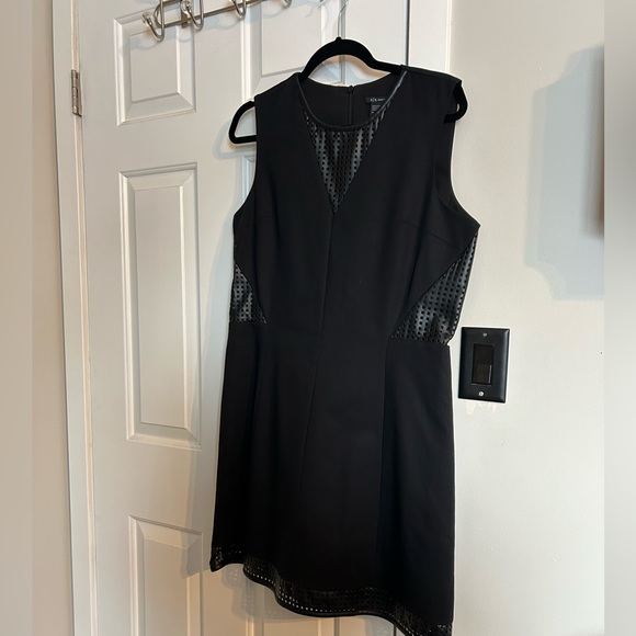 Armani Exchange Little Black Dress - Size 14 - Picture 1 of 8